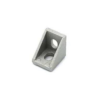 Silver Aluminium Cast Angle Bracket