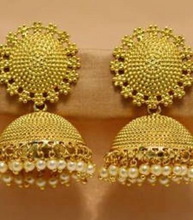 Gold Plated Jhumkas