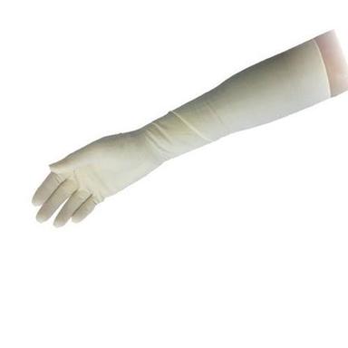Safe Hand White Surgical Gynaecological Gloves 16" Grade: A