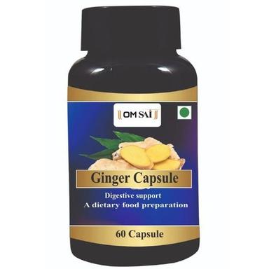 Herbal Medicine Ginger Capsule (Packaging Size 60 Capsules)