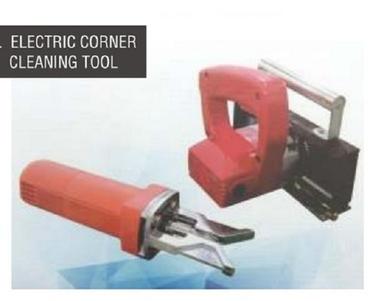 Red And Black Electric Corner Cleaning Tool For Window Corner